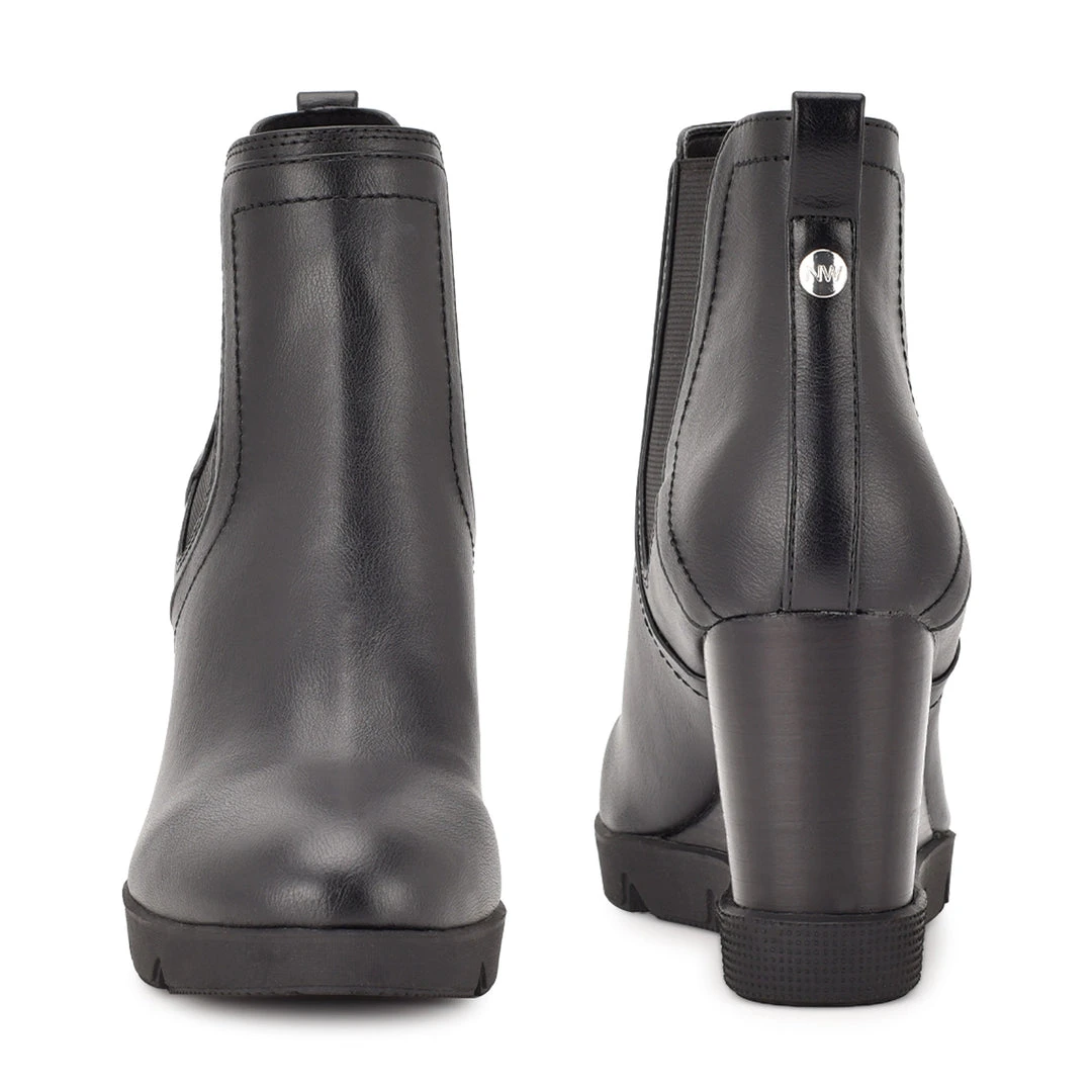 Nine West Shoes Wayde Wedge Booties 6 Nine West Shoes Wayde Wedge Booties