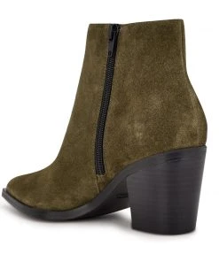 Nine West Wearit Block Heel Booties Heels