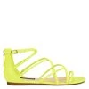 Nine West Color Pop Whisper Flat Strappy Sandals 2 Nine West Color Pop Whisper Flat Strappy Sandals