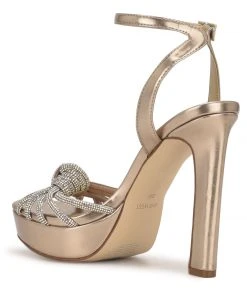 Nine West Wowzz Platform Dress Sandals High Impact Platforms 9 Nine West Wowzz Platform Dress Sandals High Impact Platforms