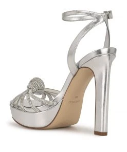 Nine West Wowzz Platform Dress Sandals High Impact Platforms