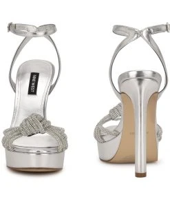 Nine West Wowzz Platform Dress Sandals High Impact Platforms