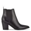 Nine West Wyllis Block Heel Booties Shoes