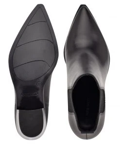 Nine West Wyllis Block Heel Booties Shoes