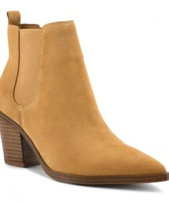 Nine West Wyllis Block Heel Booties Shoes