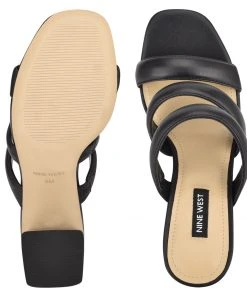 Nine West Heels Yeat Heeled Slide Sandals