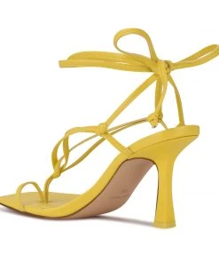 Nine West Yippie Ankle Wrap Heeled Sandal
