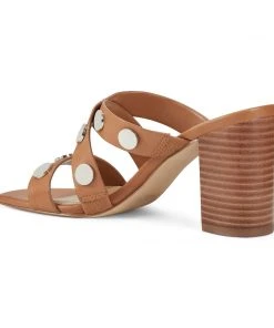 Nine West Yoana Heeled Slide Sandals