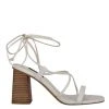 Nine West Lace It Up Young Ankle Wrap Heeled Sandal
