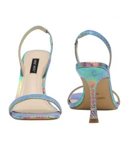 Nine West Yup Slingback Heeled Sandals 10 Nine West Yup Slingback Heeled Sandals