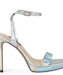 Nine West High Impact Platforms Zadie Ankle Strap Sandals