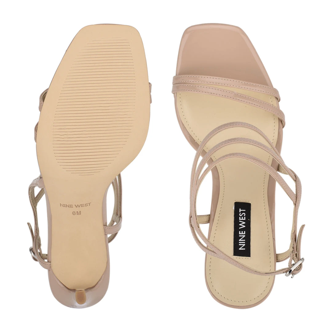 Nine West Heels Zana Heeled Sandals 7 Nine West Heels Zana Heeled Sandals