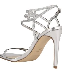 Nine West Metallic Mindset Zana Heeled Sandals