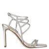 Nine West Metallic Mindset Zana Heeled Sandals 1 Nine West Metallic Mindset Zana Heeled Sandals