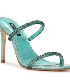 Nine West Zarleen Heeled Slide Sandals
