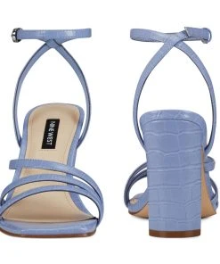 Nine West Heels Zelina Heeled Strappy Sandals 12 Nine West Heels Zelina Heeled Strappy Sandals