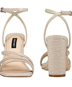 Nine West Zelina Heeled Strappy Sandals 12 Nine West Zelina Heeled Strappy Sandals