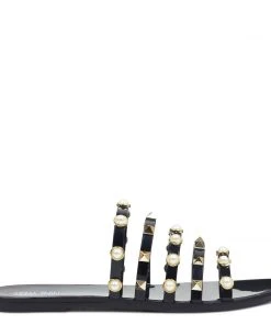 Nine West Flats Cariana Jelly Sandals