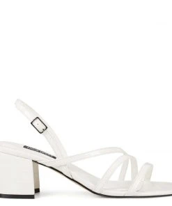 Nine West Maeve Block Heel Sandals Heels
