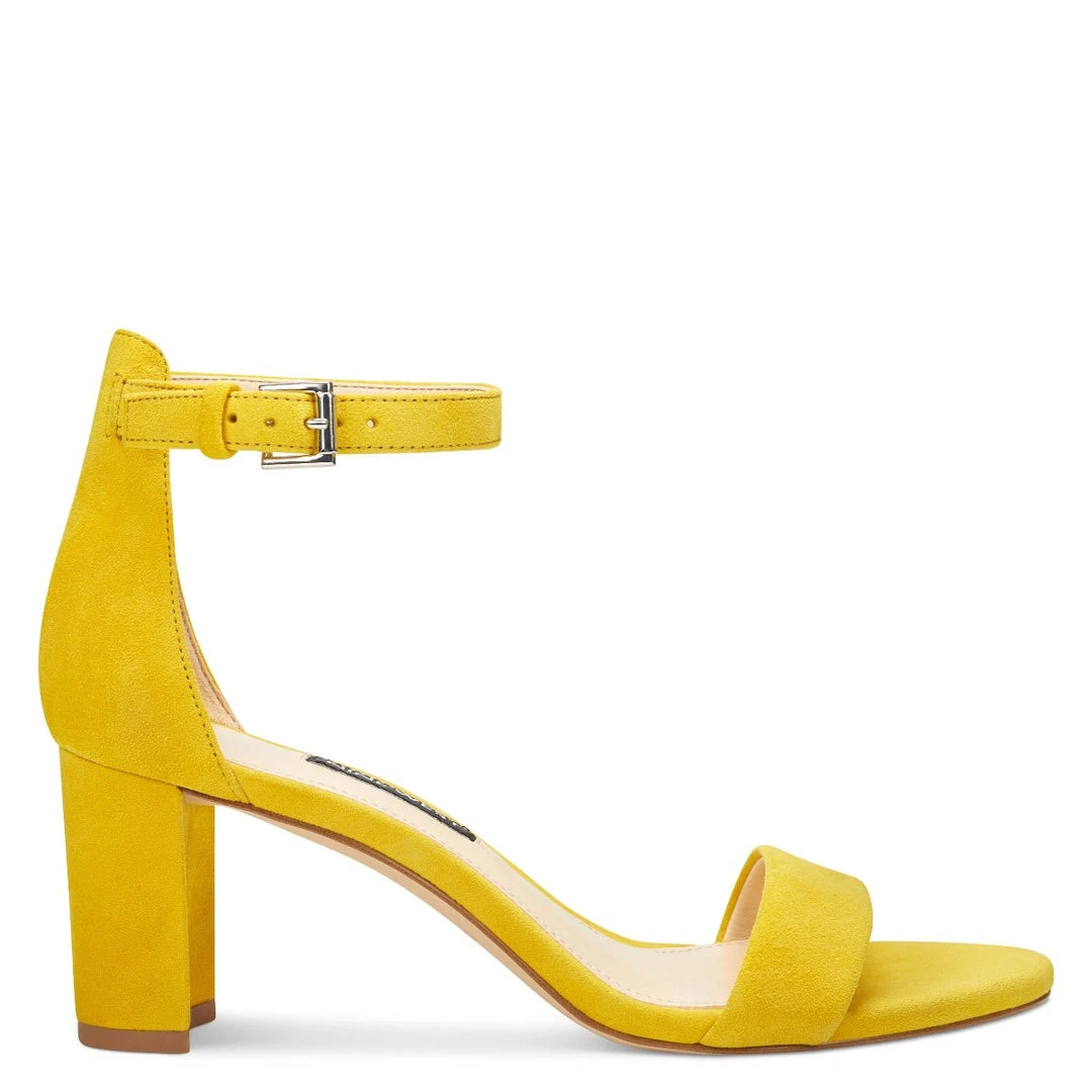 Nine West Color Pop Pruce Ankle Strap Block Heel Sandals 3 Nine West Color Pop Pruce Ankle Strap Block Heel Sandals