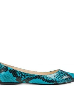 Nine West Speakup Almond Toe Flats